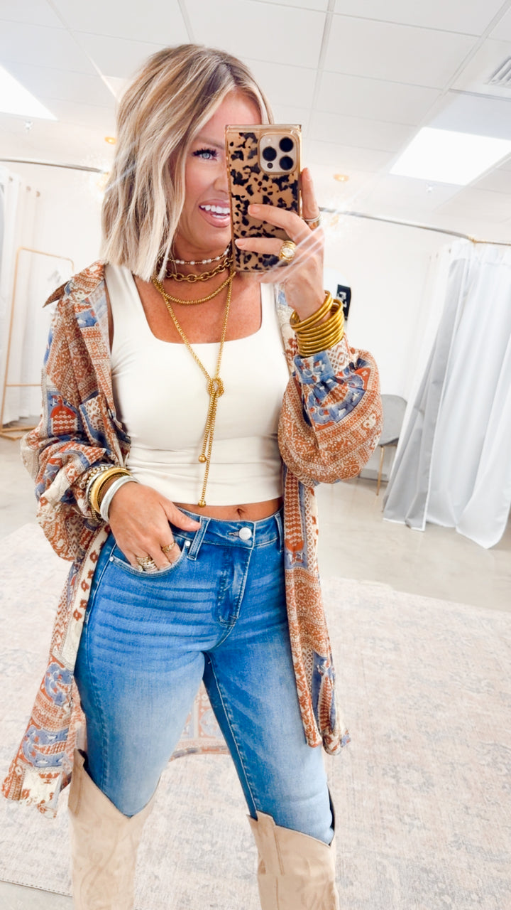 Mila Mid Rise Skinny Jean