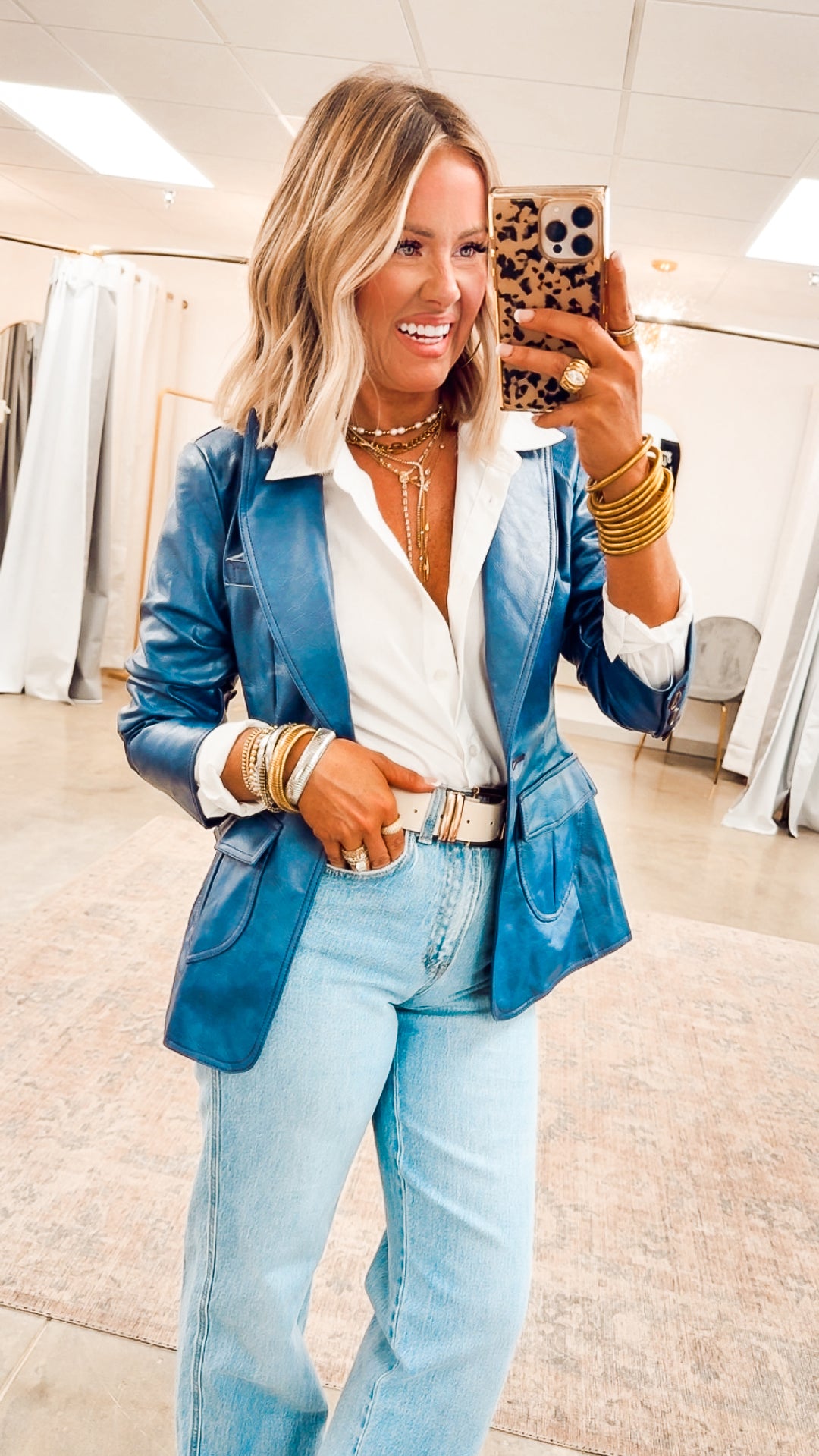 Gabby High Rise Baggy Straight Jean