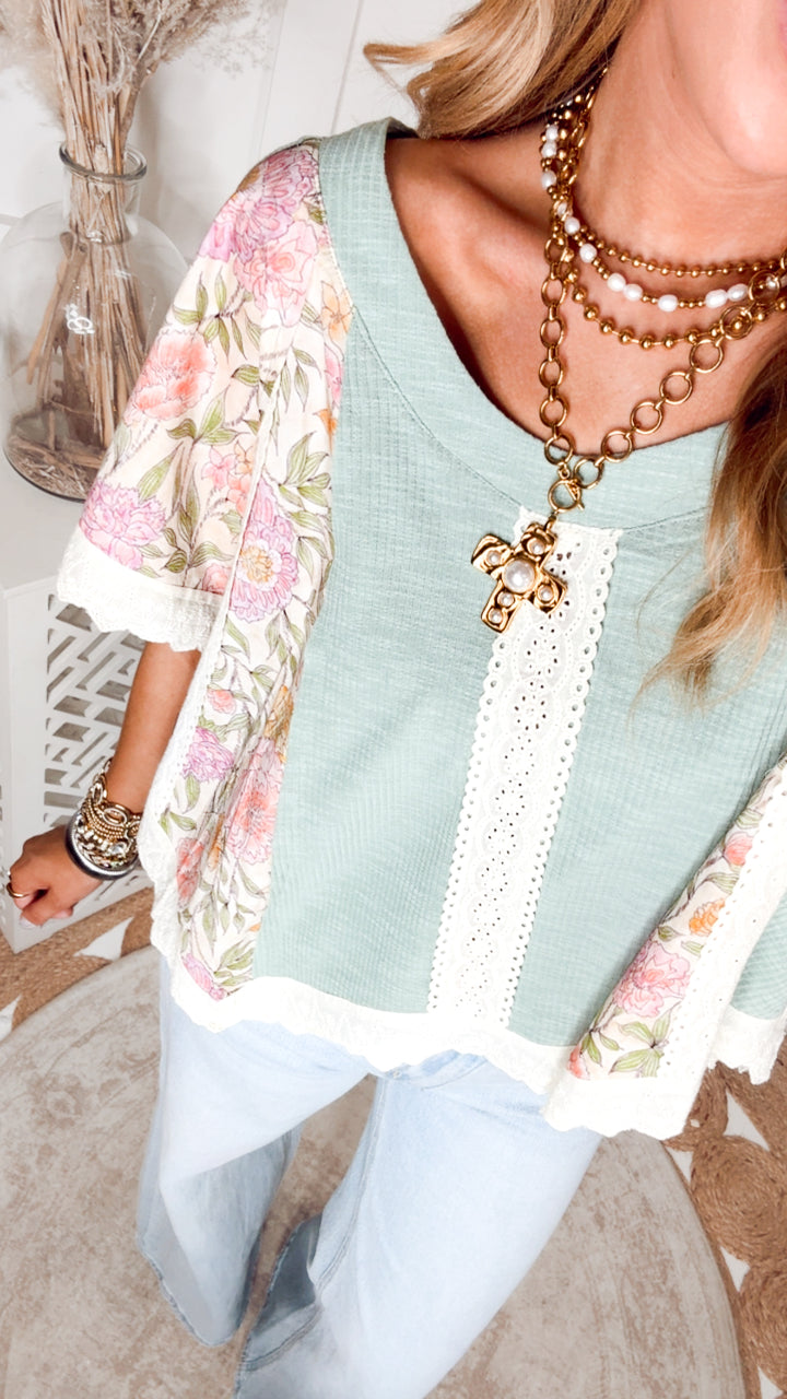 The Sage & Bloom Crop Top