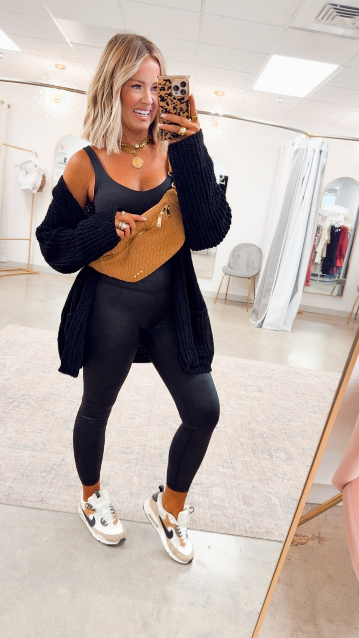 Susie Suede Bum Bag-Camel