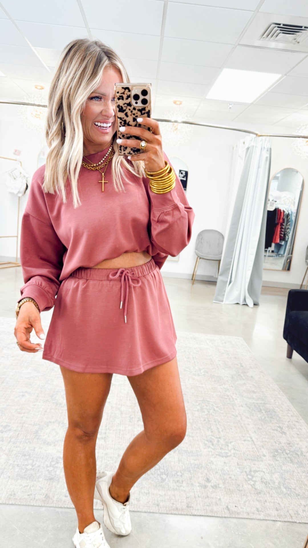 Kickoff Set-Dusty Rose