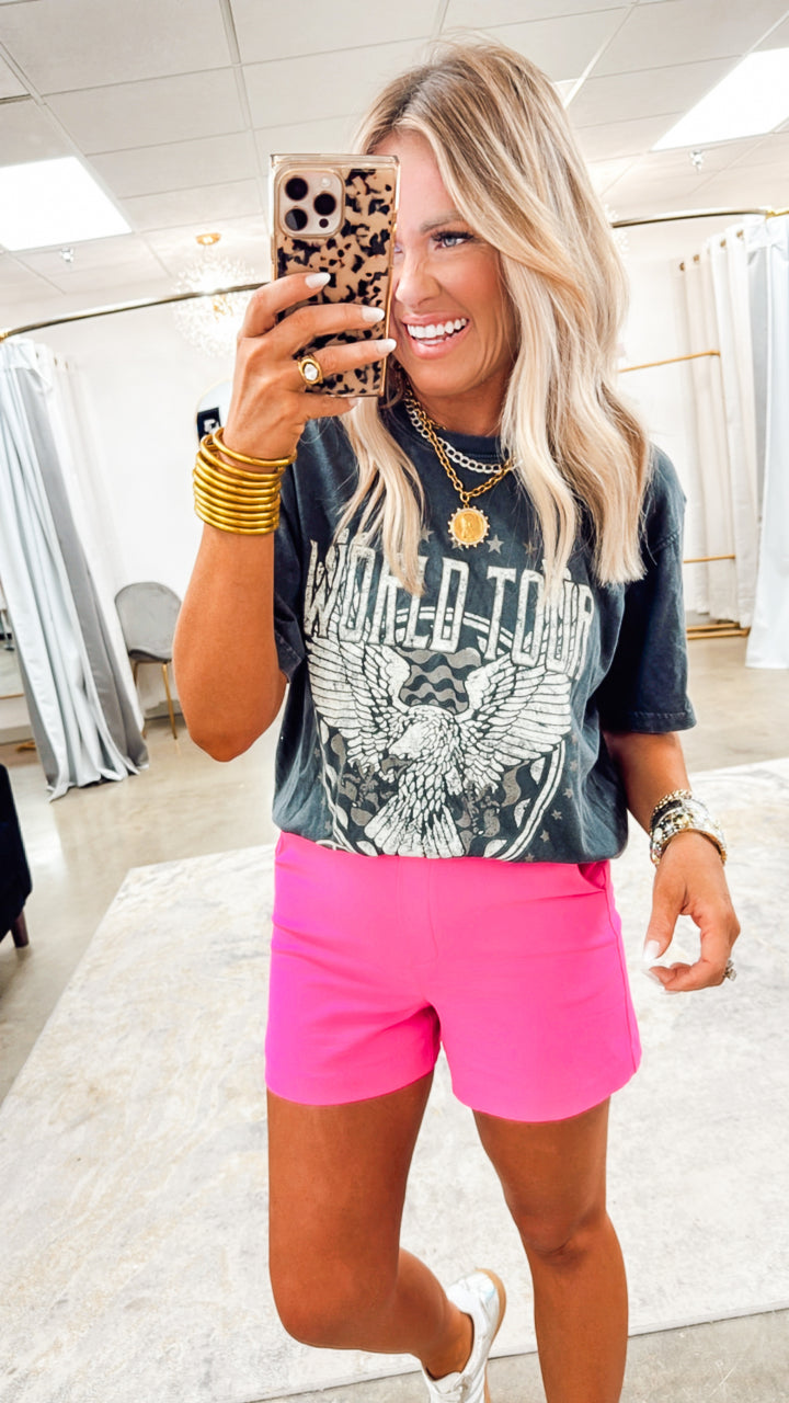 World Tour Rock N Roll Vintage Graphic Tee