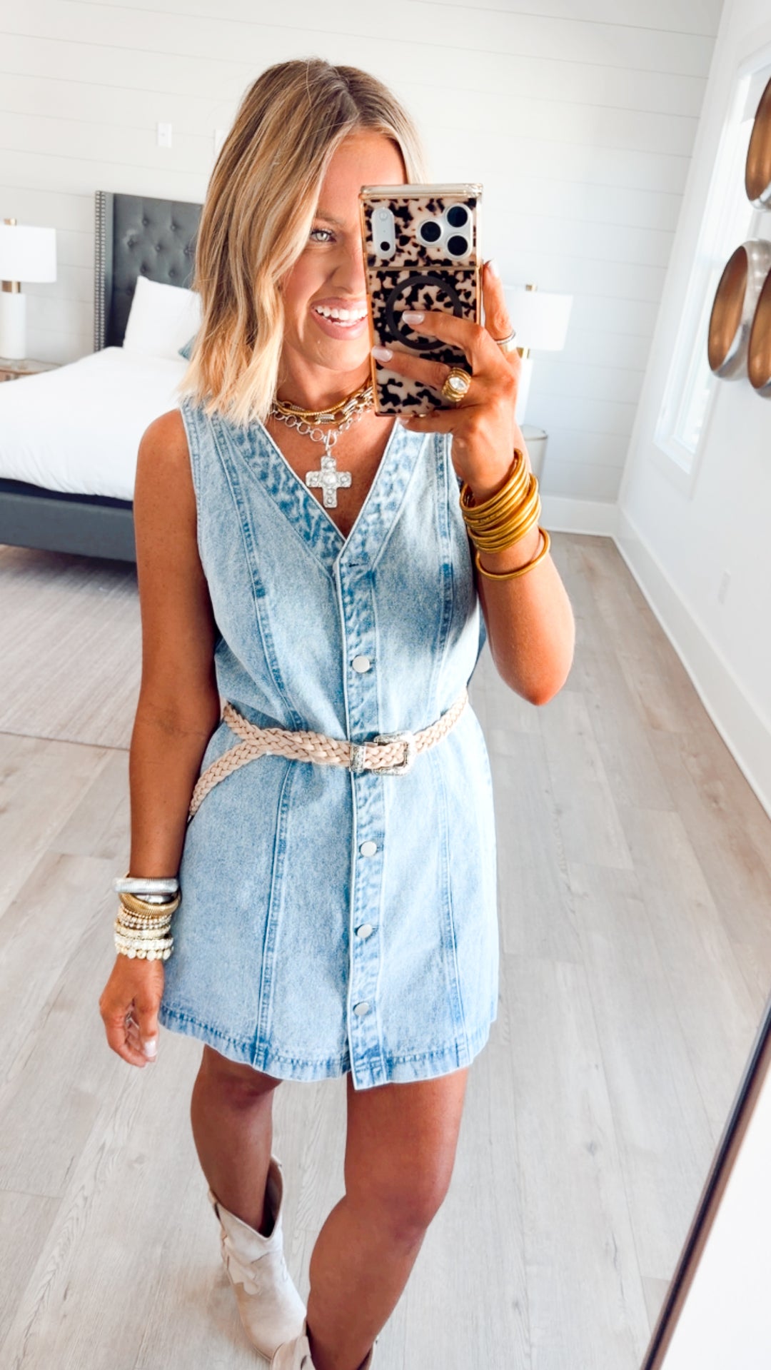 The Sweet Spurs Mini Dress