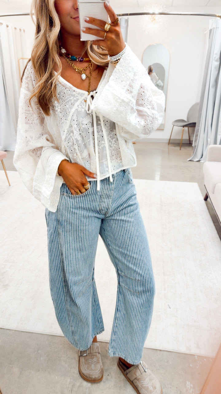 The Brinley Barrel Jean