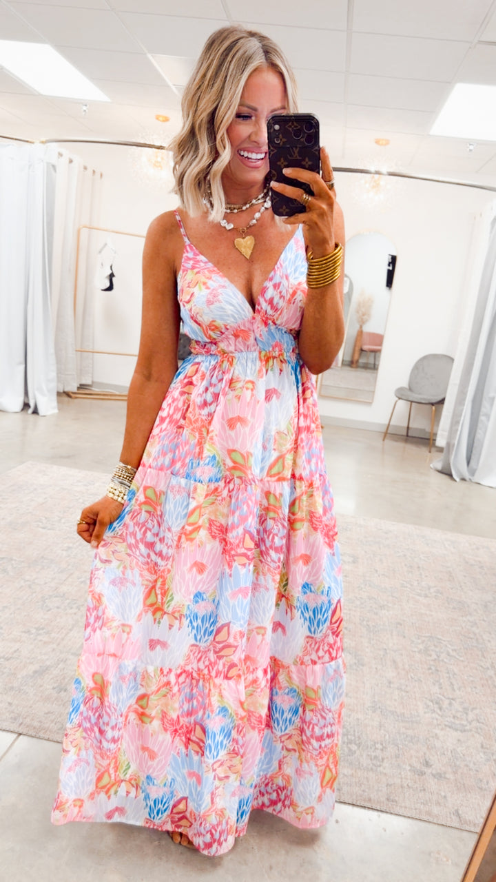 Daphne Bloom Maxi Dress
