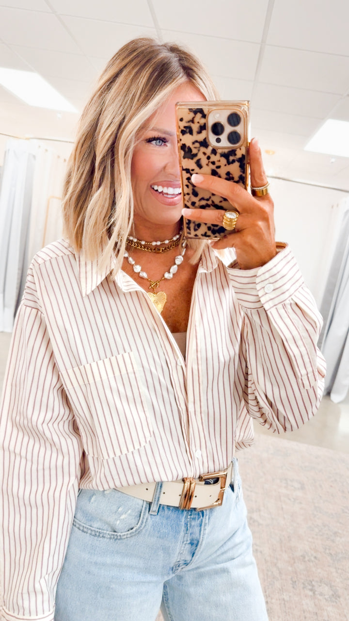 Emilia Striped Shirt