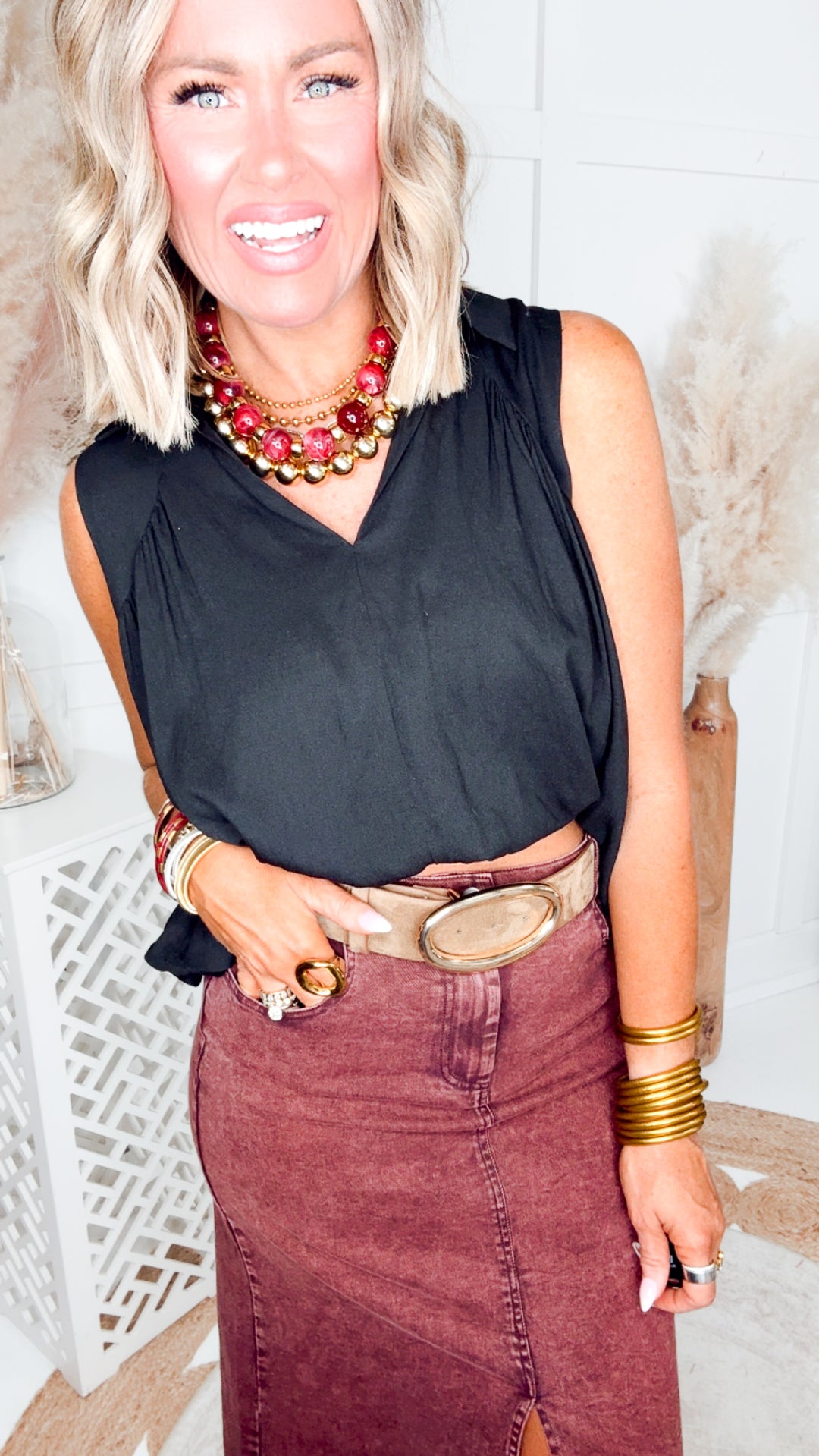 The Perfectly Poised Top-Black