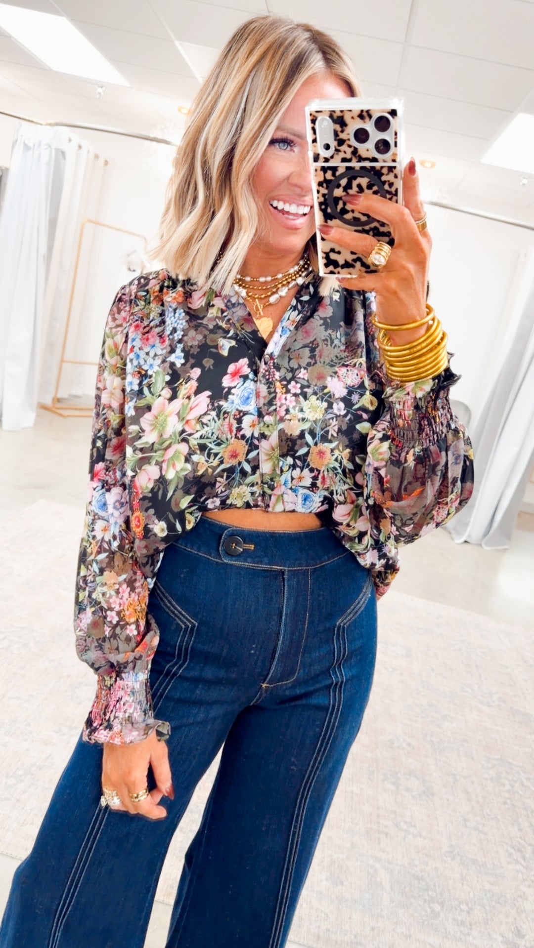 Capri Floral Blouse