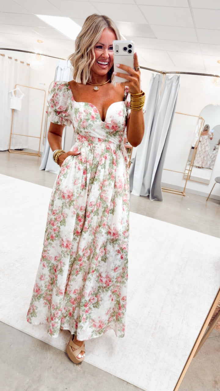 The Versailles Garden Maxi Dress