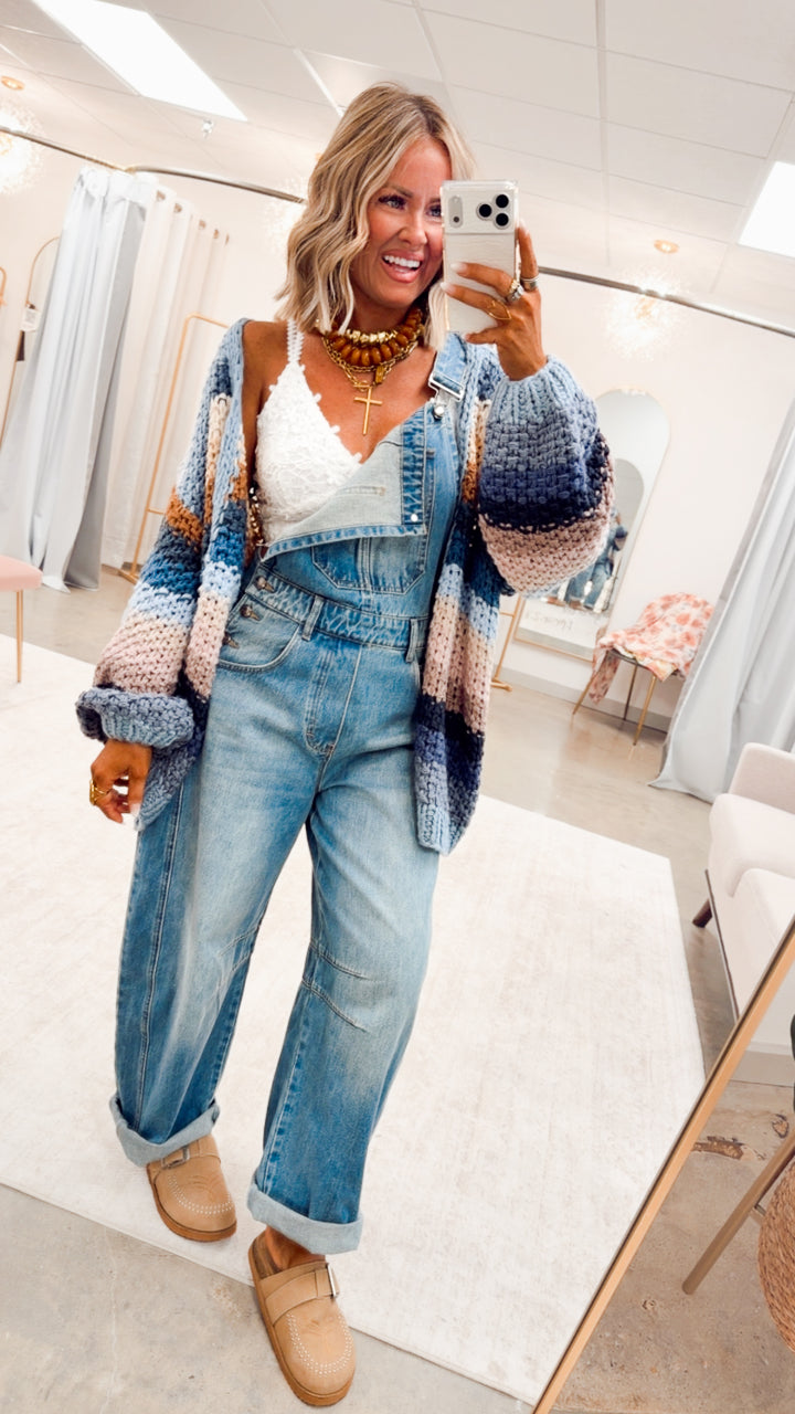 The Brooke Barrel Overalls
