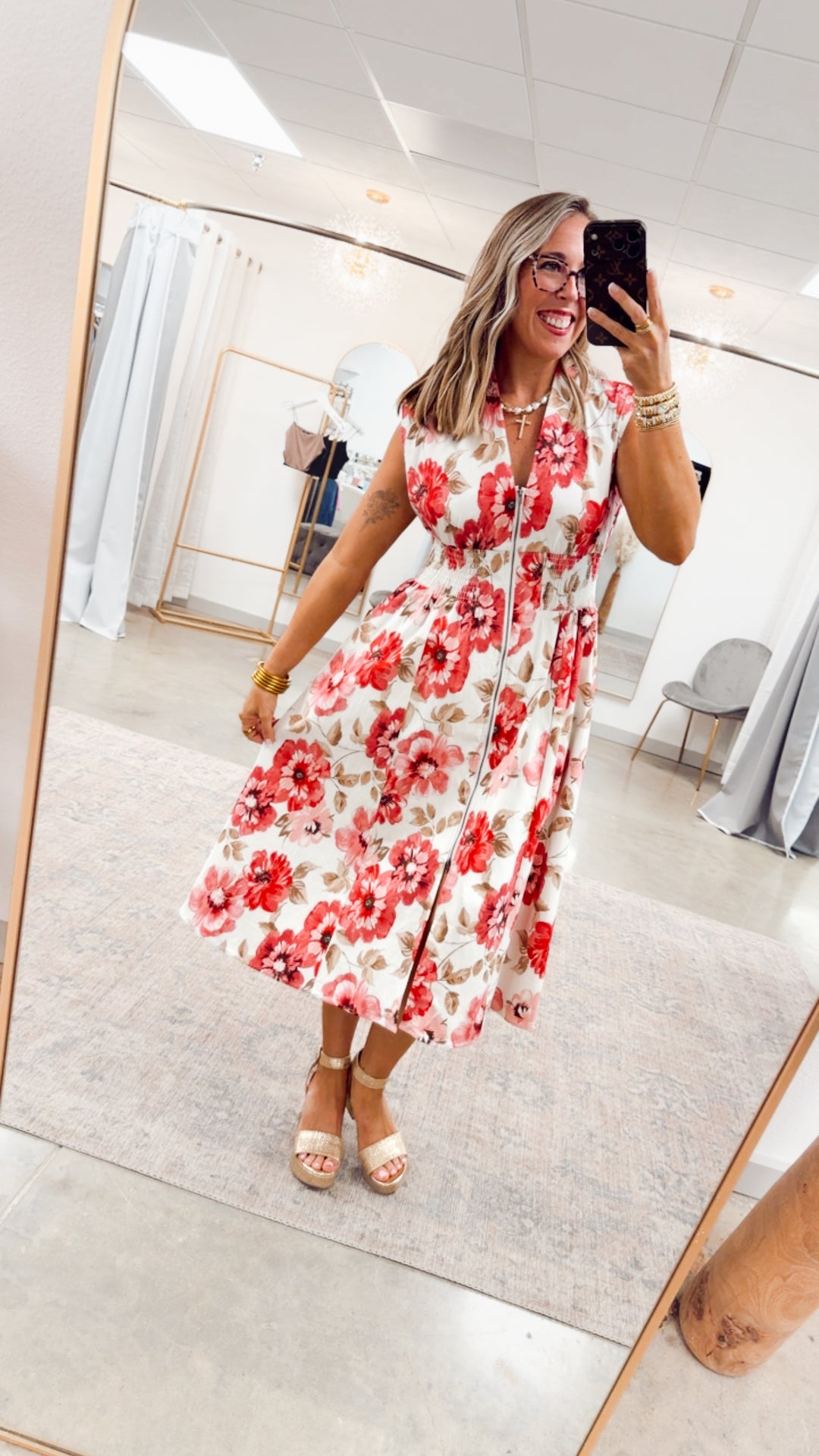 The Scarlet Blossom Dress