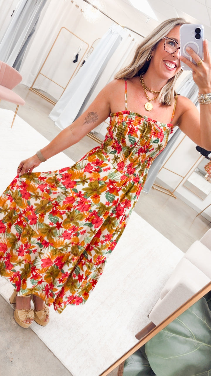 The Maui Breeze Midi Dress