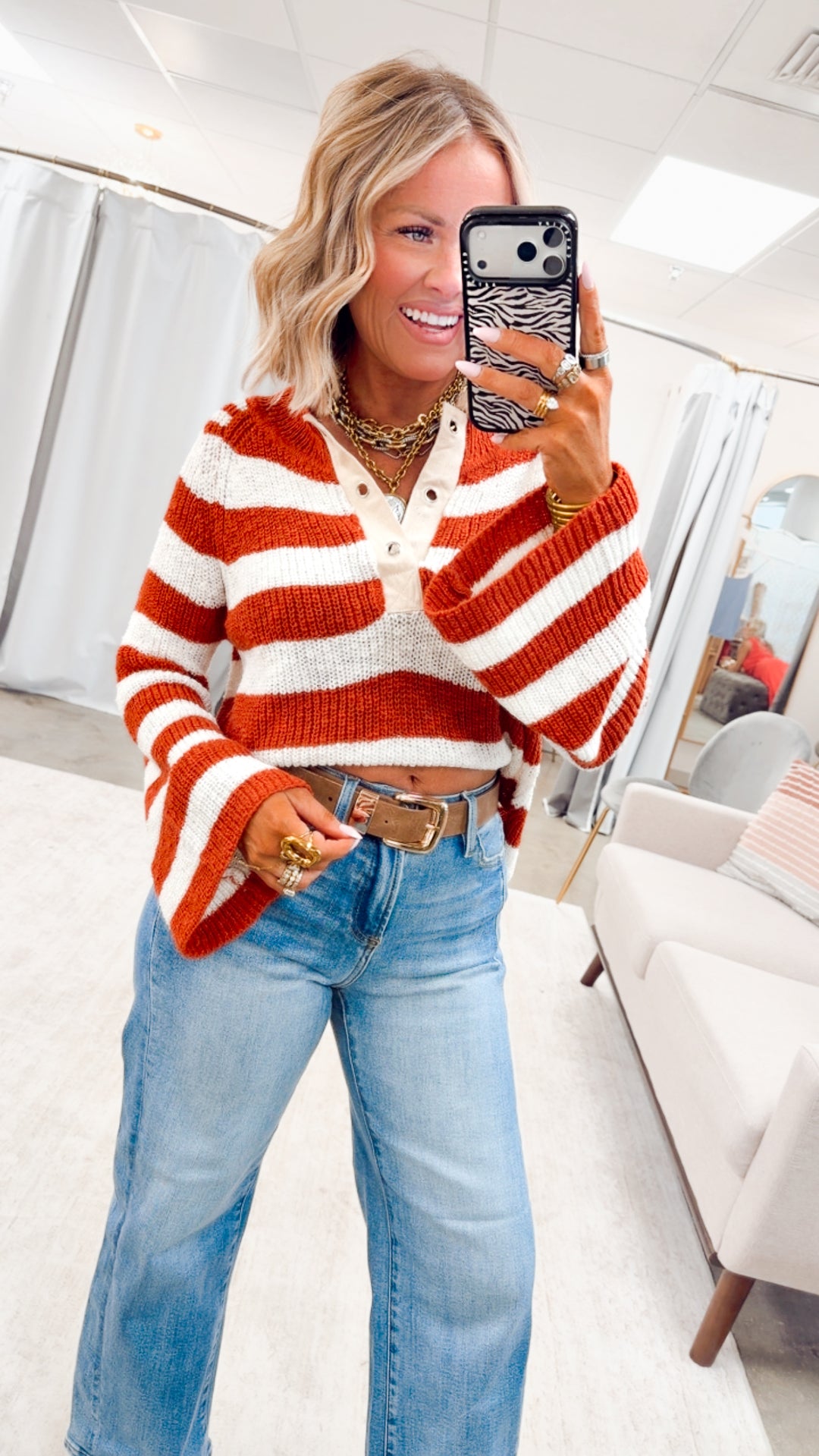 The Rowan Striped Top