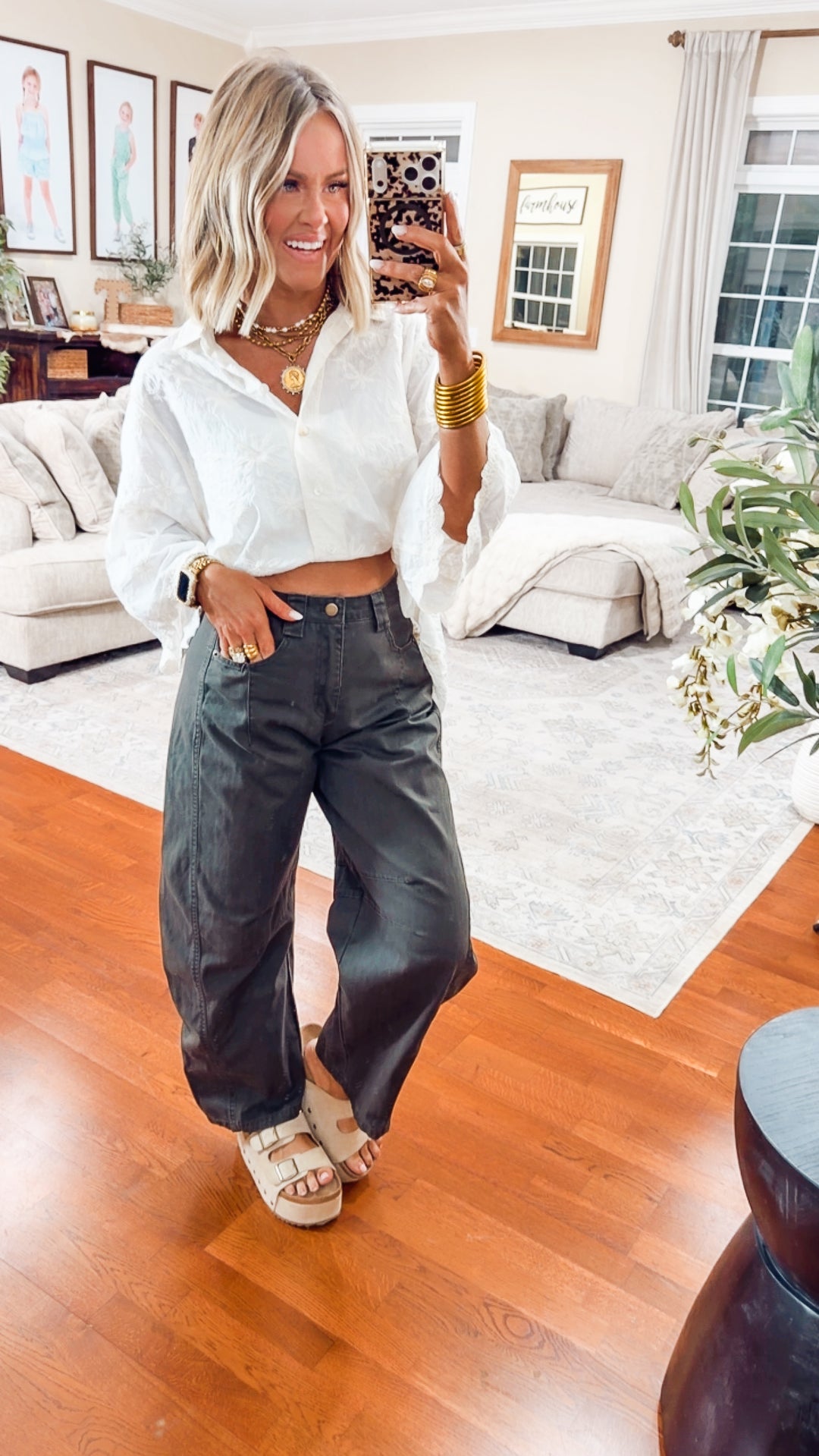 Jade Wide Leg Pintuck Pants