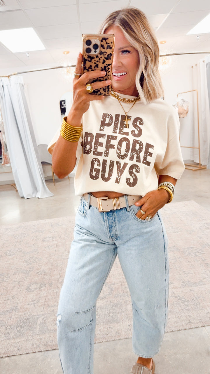 Pies Before Guys Tee