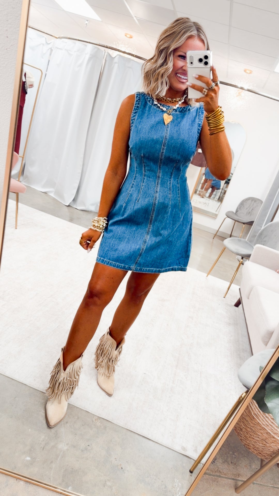 The First Edition Denim Dress
