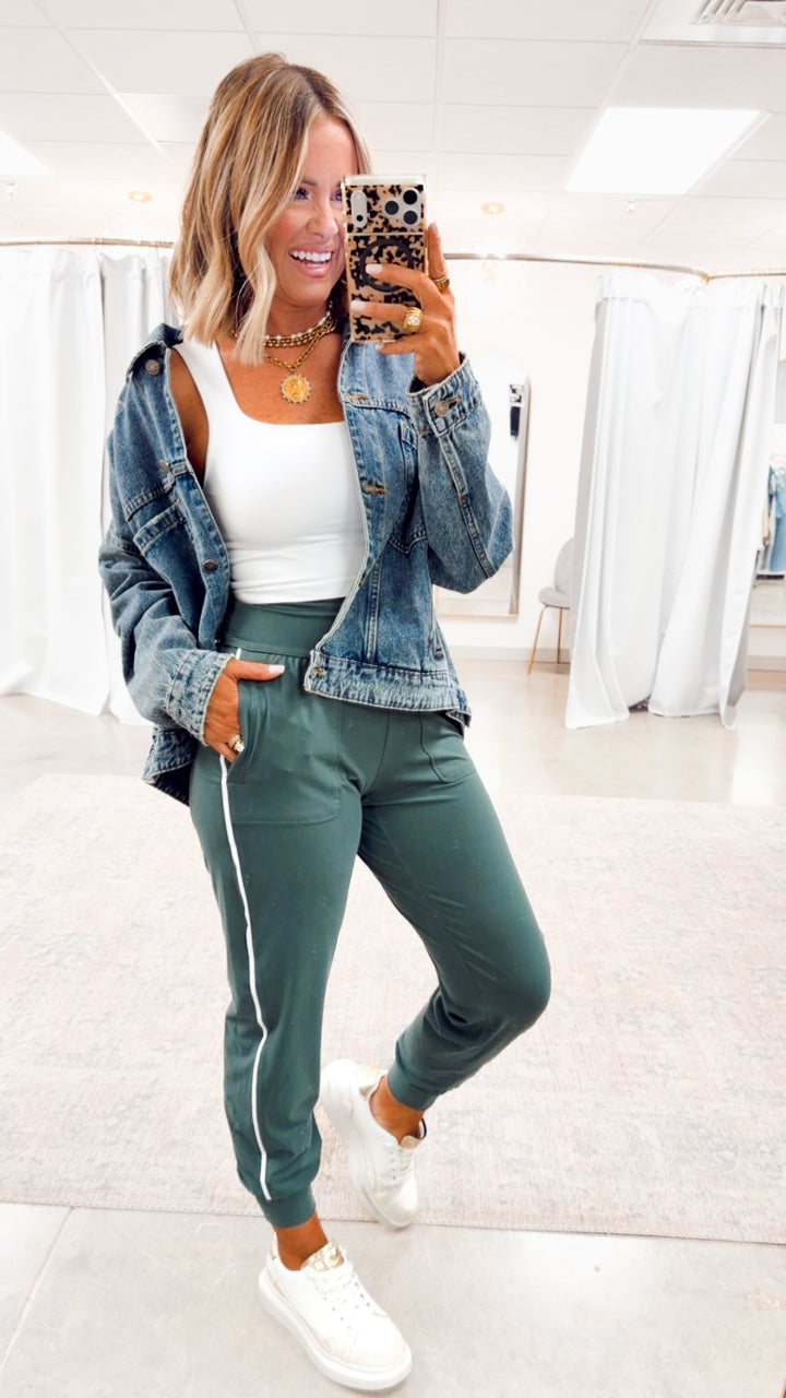 The Butter Flex Joggers-Dk Forest