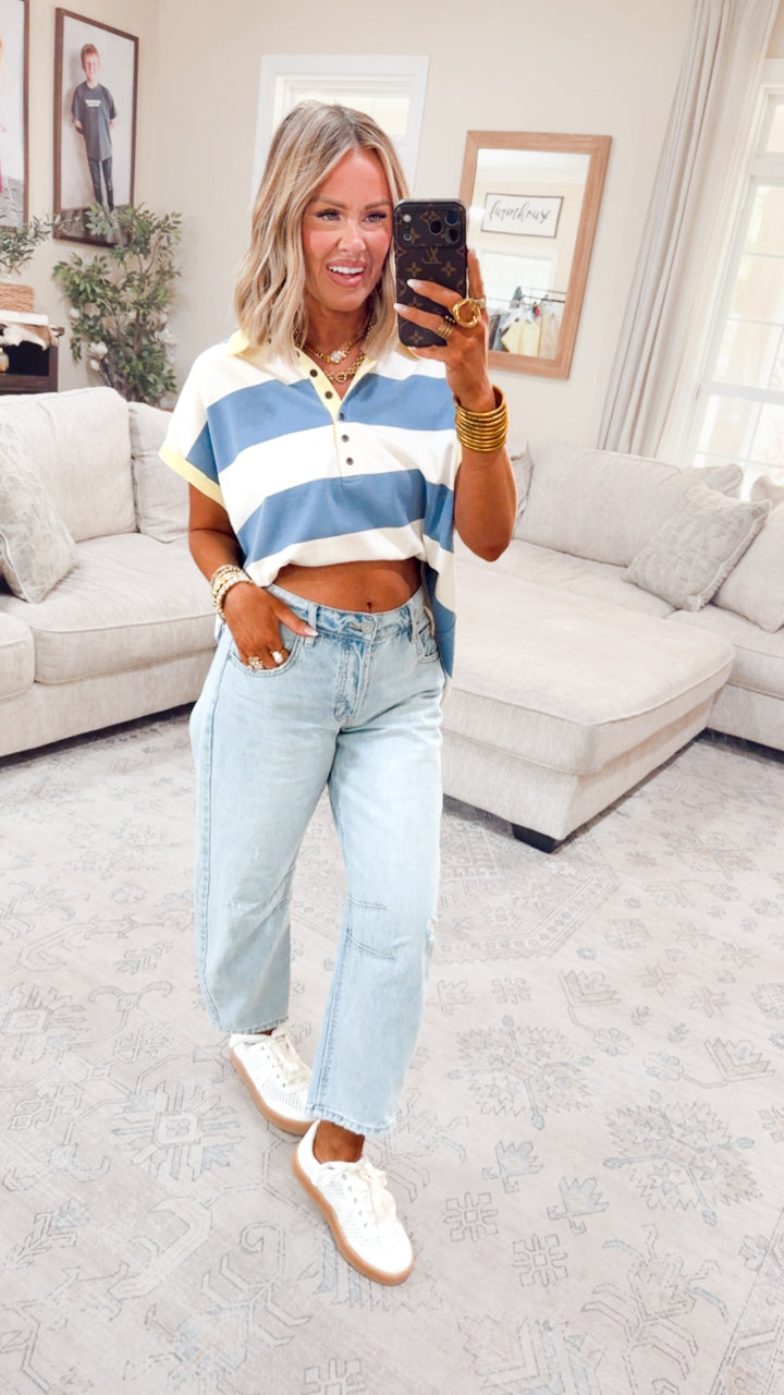 The Sammie Barrel Jeans