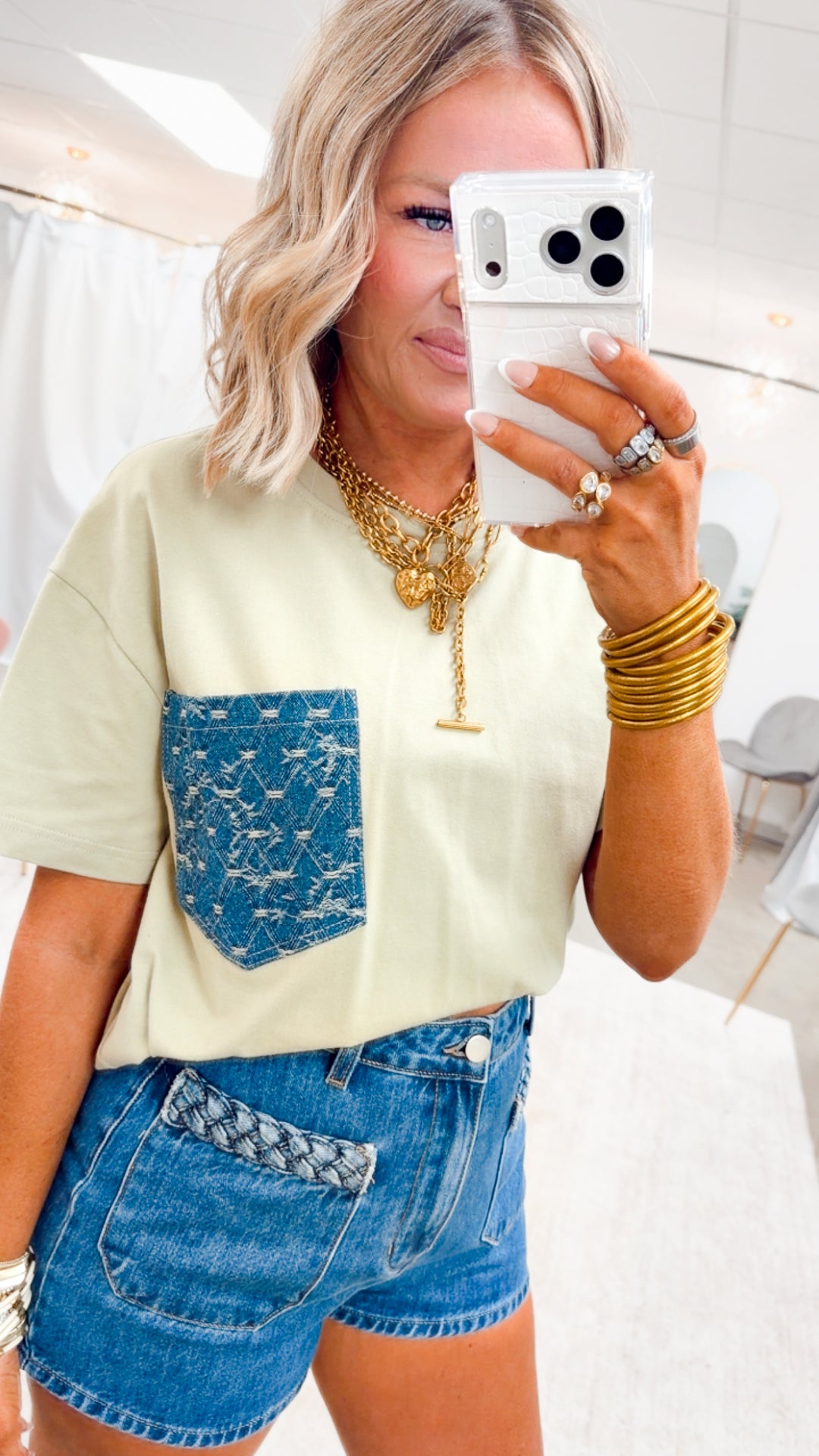 The Roxy Classic Tee-Olive