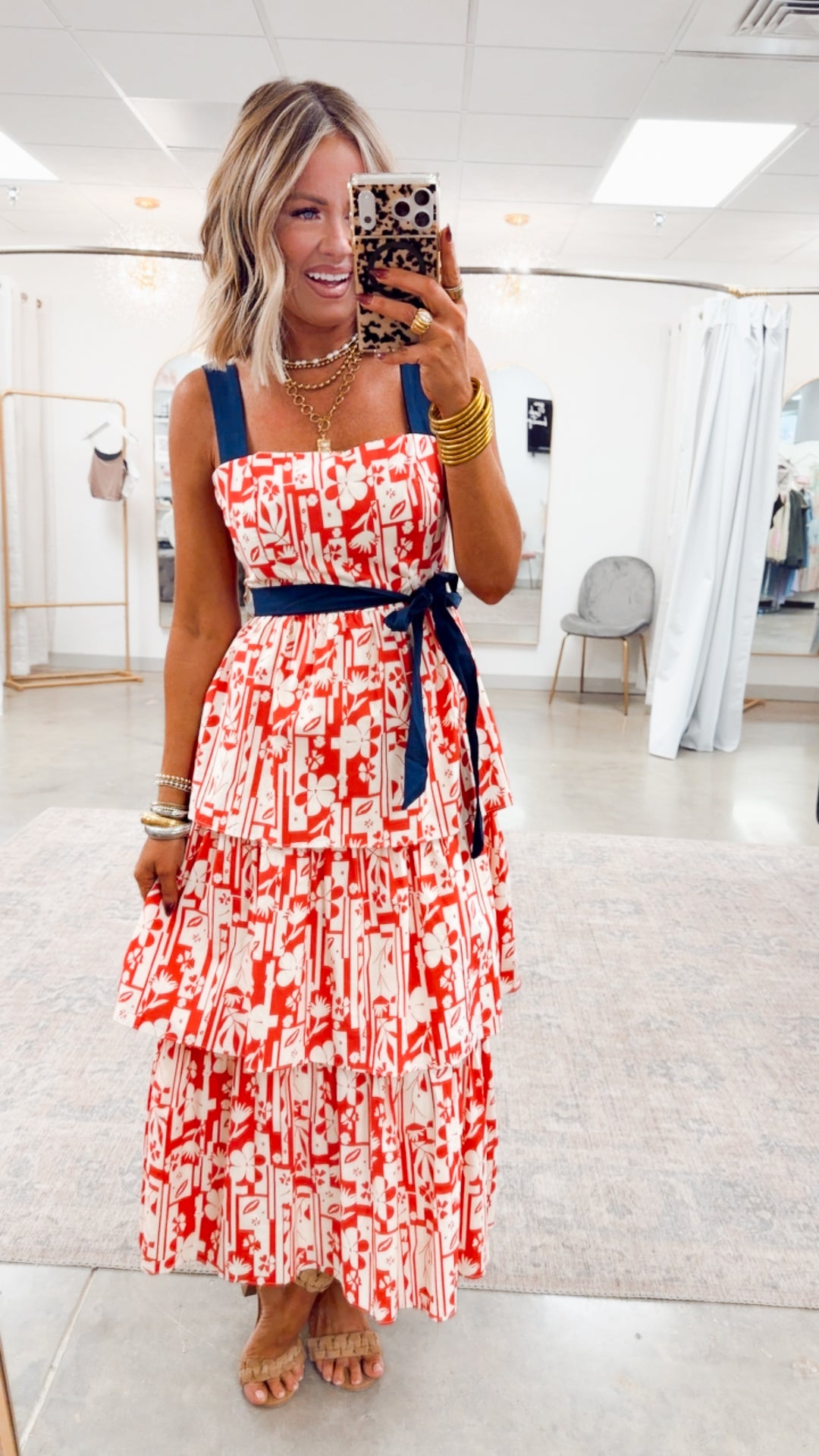 The Abstract Aura Dress