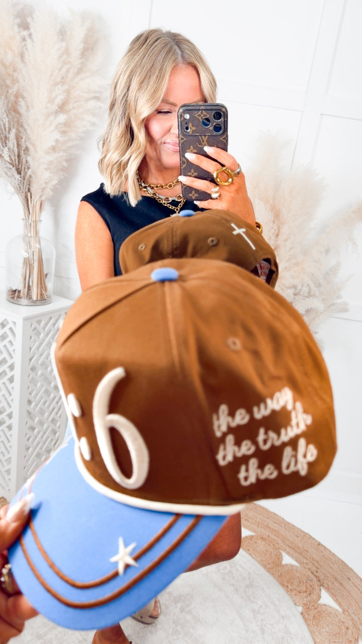 14:6 The Way, The Truth Trucker Hat