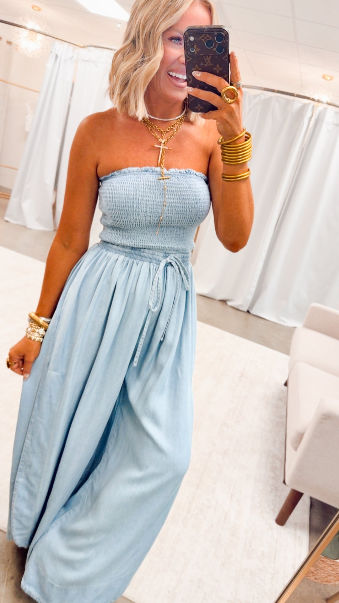 The Remi Tube Top Jumpsuit