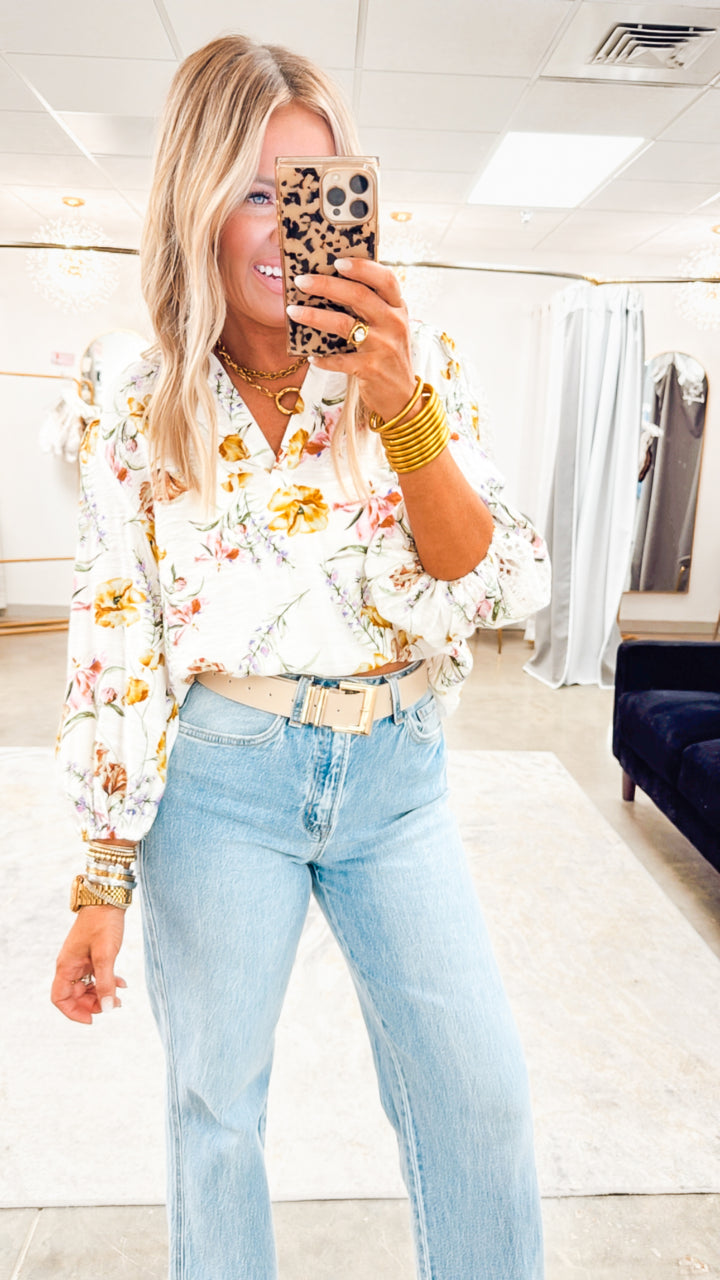 Everyday Floral Blouse