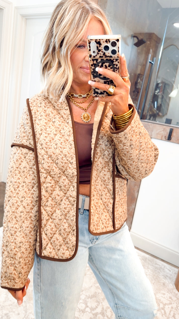 The Harvest Bloom Quilted Jacket