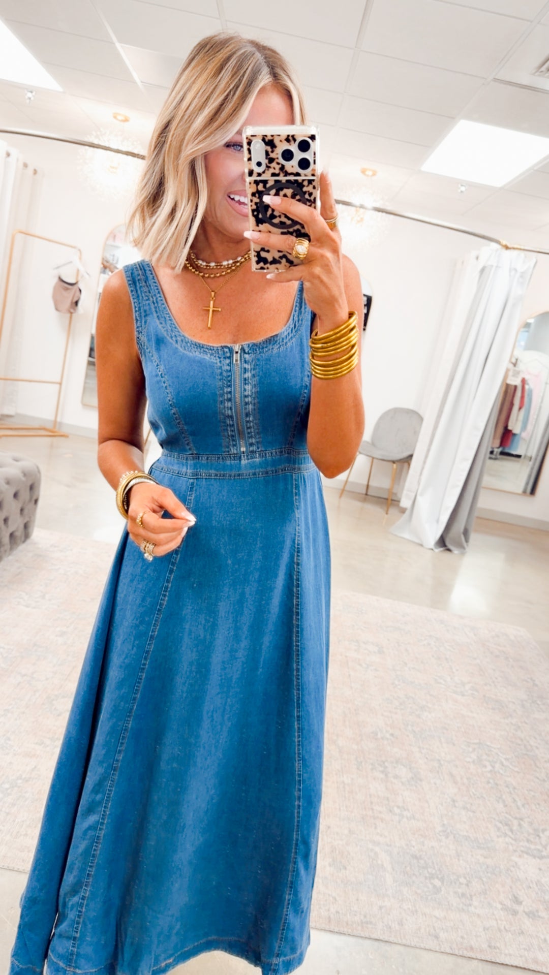 The Frontier Denim Dress