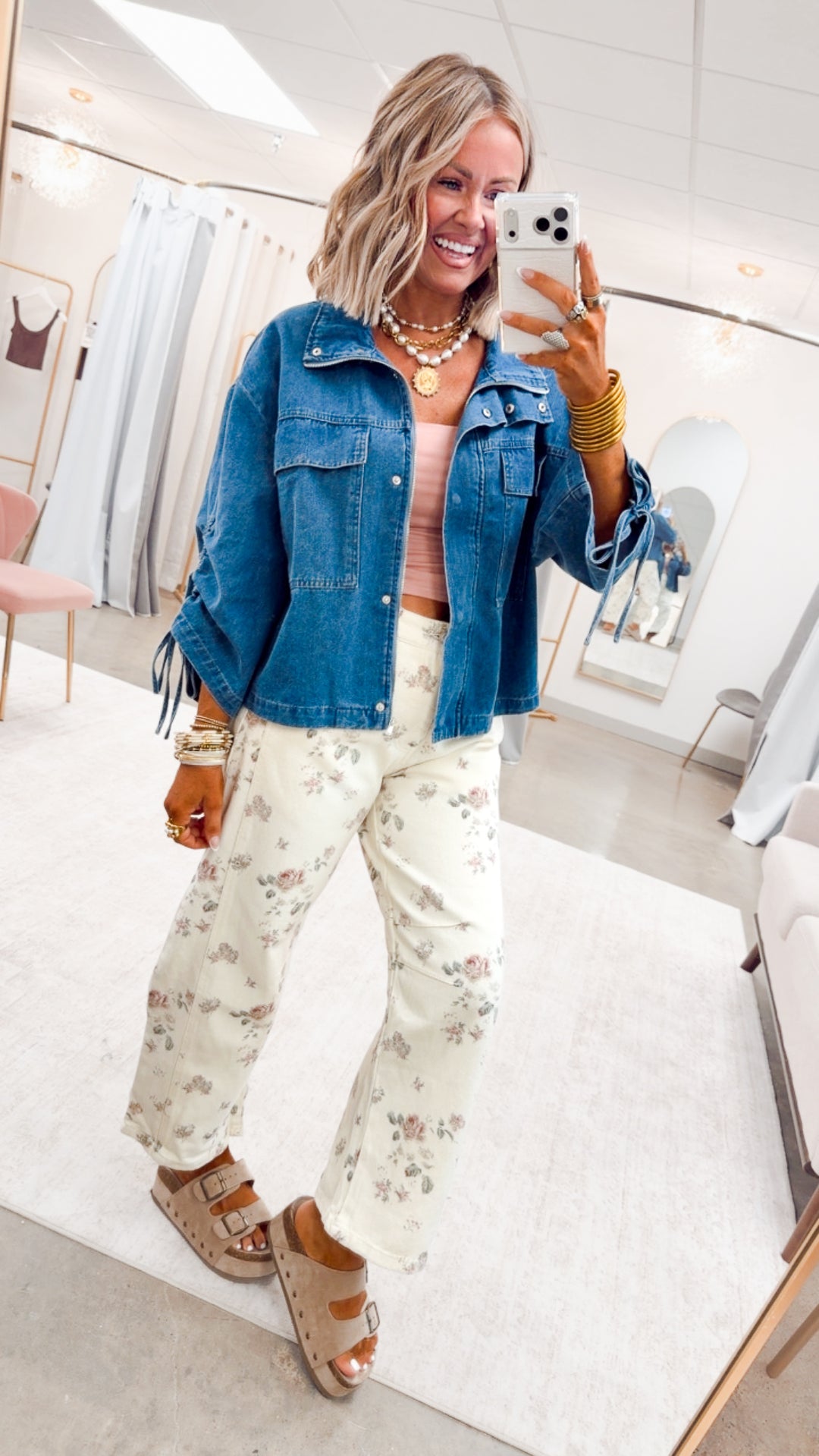 The Botanical Barrel Jean