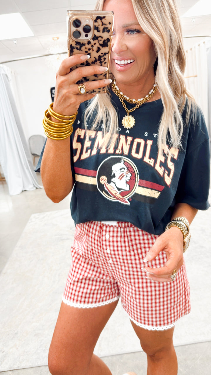 Seminoles Distressed Boyfriend Tee