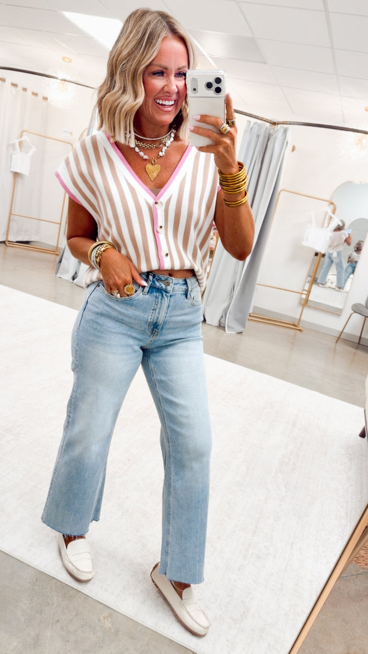 The Pink Harbor Top