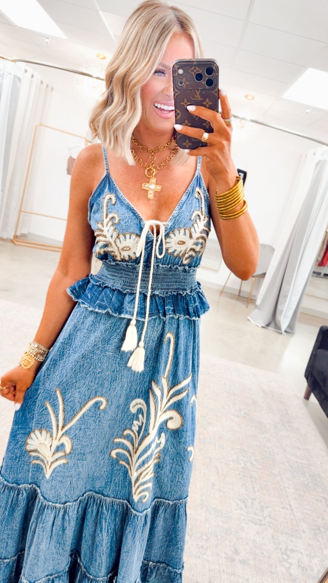The Denim Reverie Dress