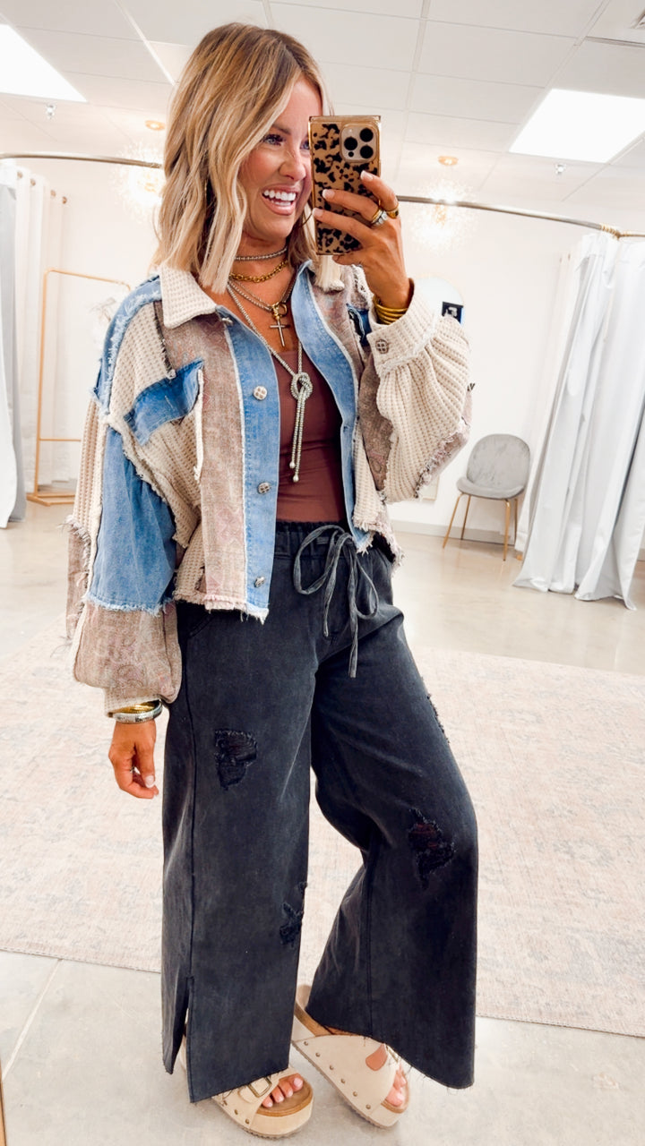 Gypsy Breeze Cropped Jacket