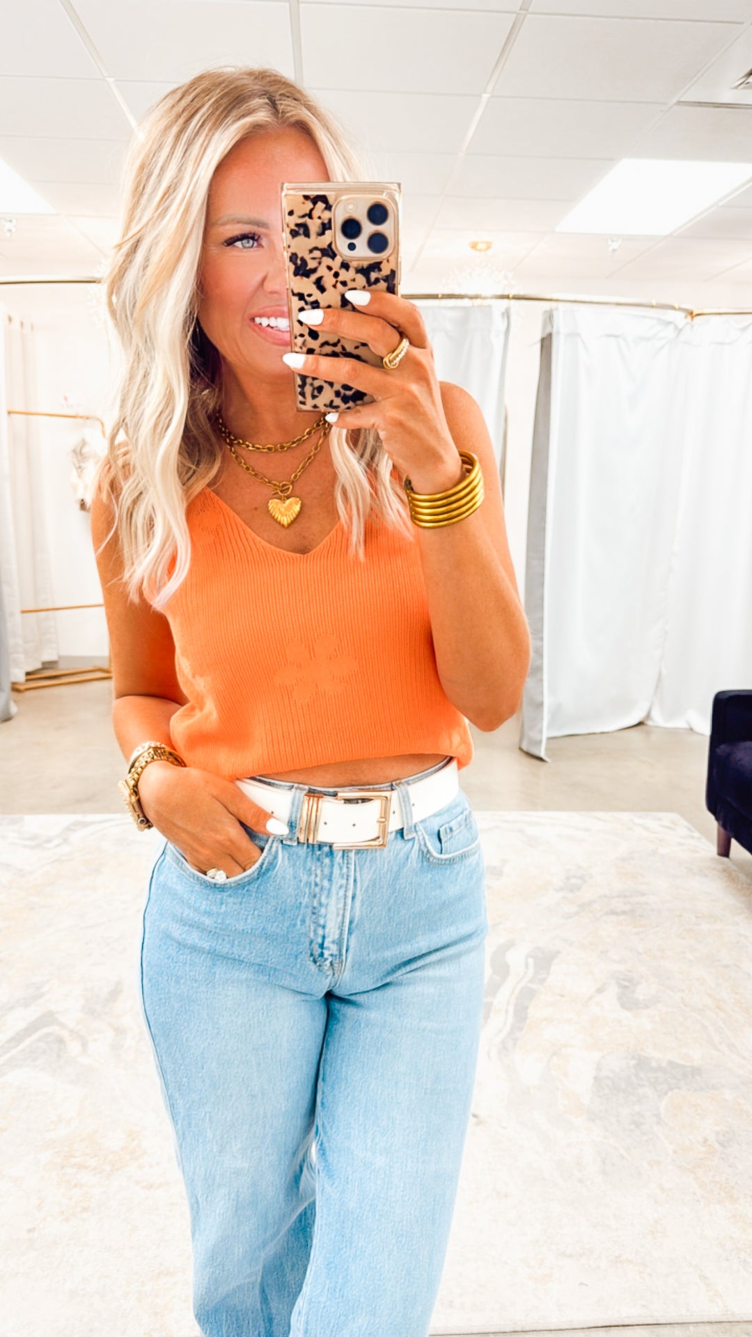 Daisy Floral Sweater Top