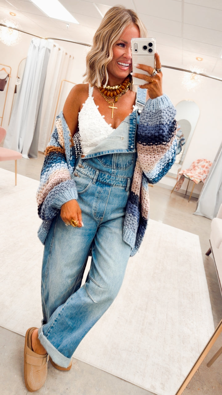 The Brooke Barrel Overalls