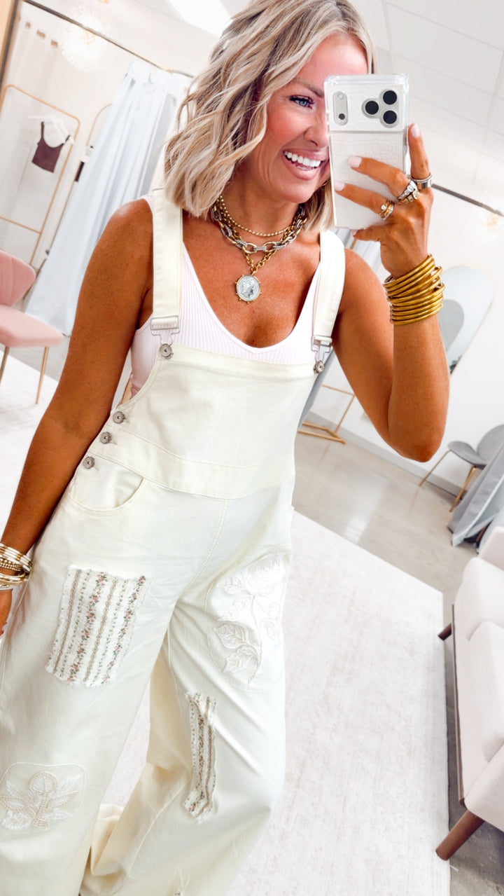 The Luma Patchwork Overalls