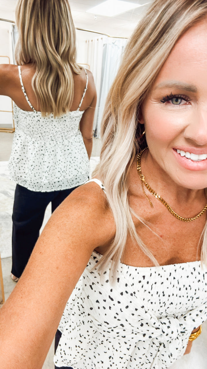 Speckled Charm Top