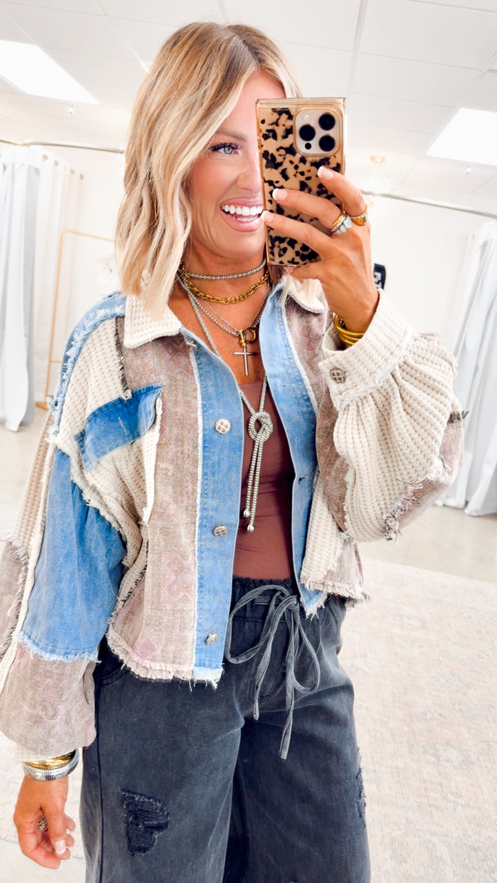 Gypsy Breeze Cropped Jacket