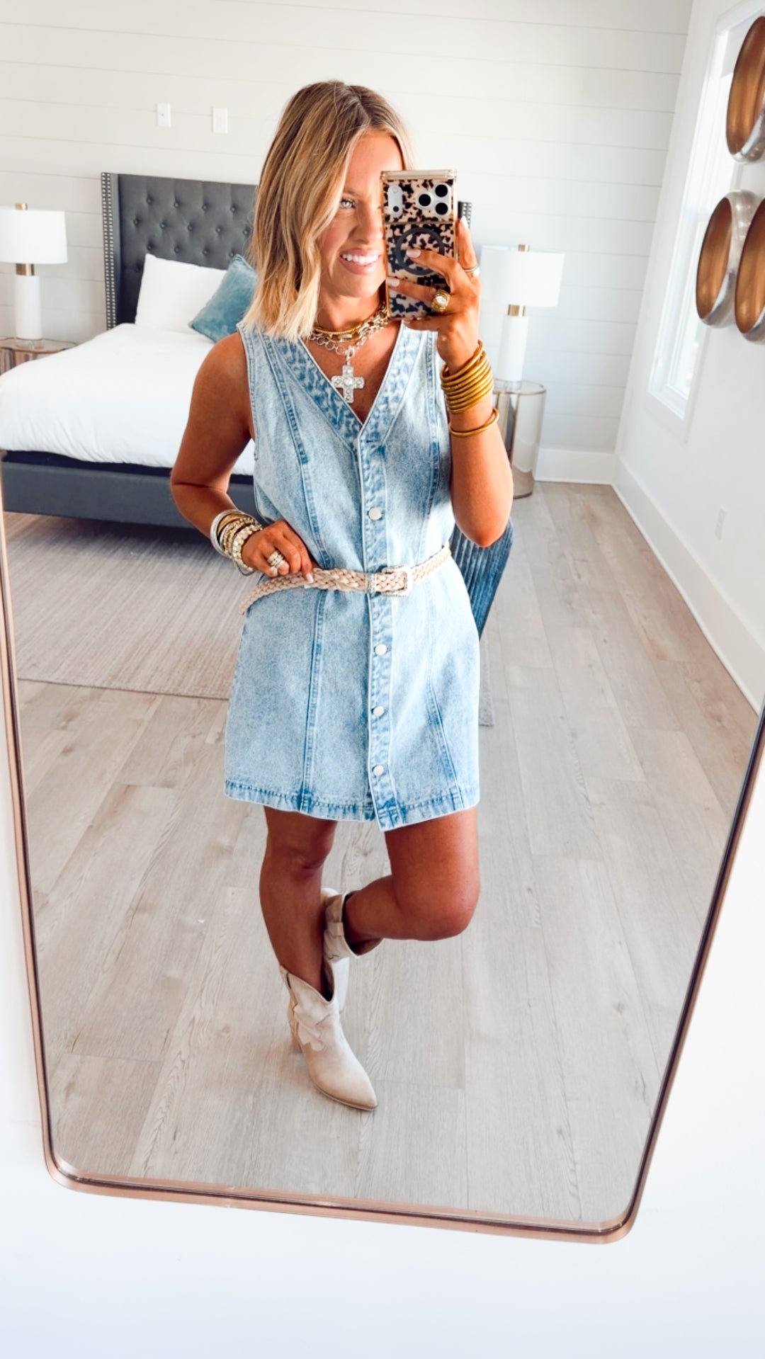 The Sweet Spurs Mini Dress