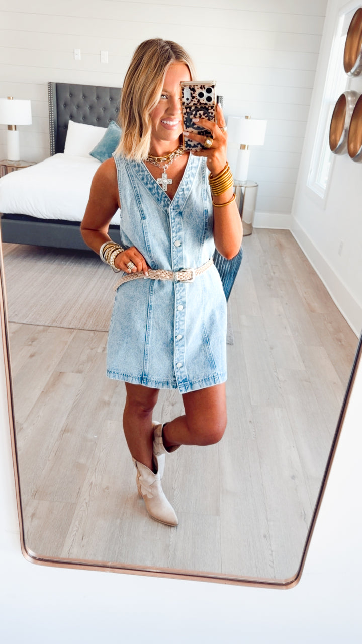 The Sweet Spurs Mini Dress