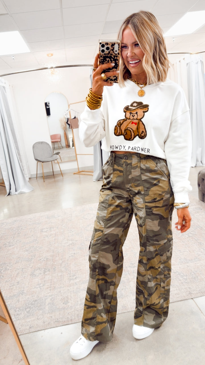 Teddy Western Sweatshirt