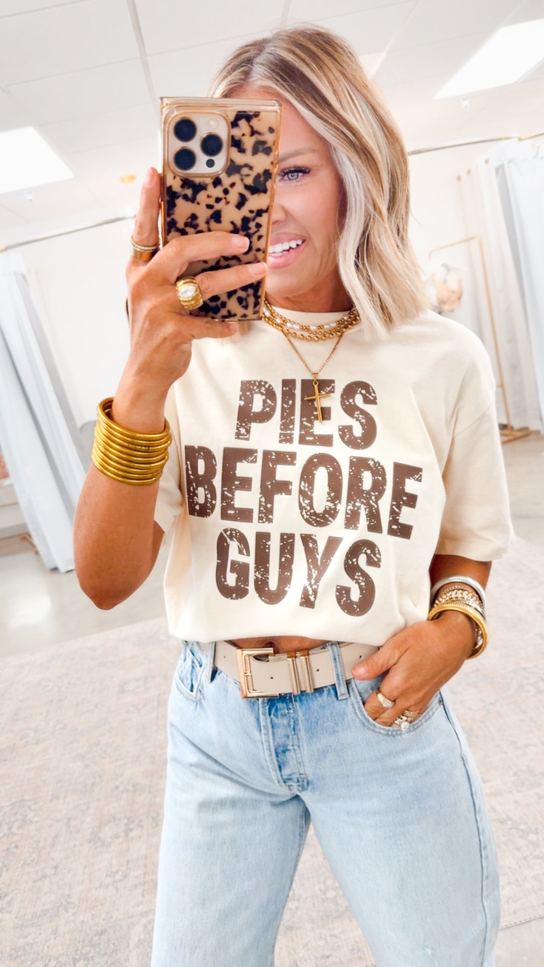 Pies Before Guys Tee