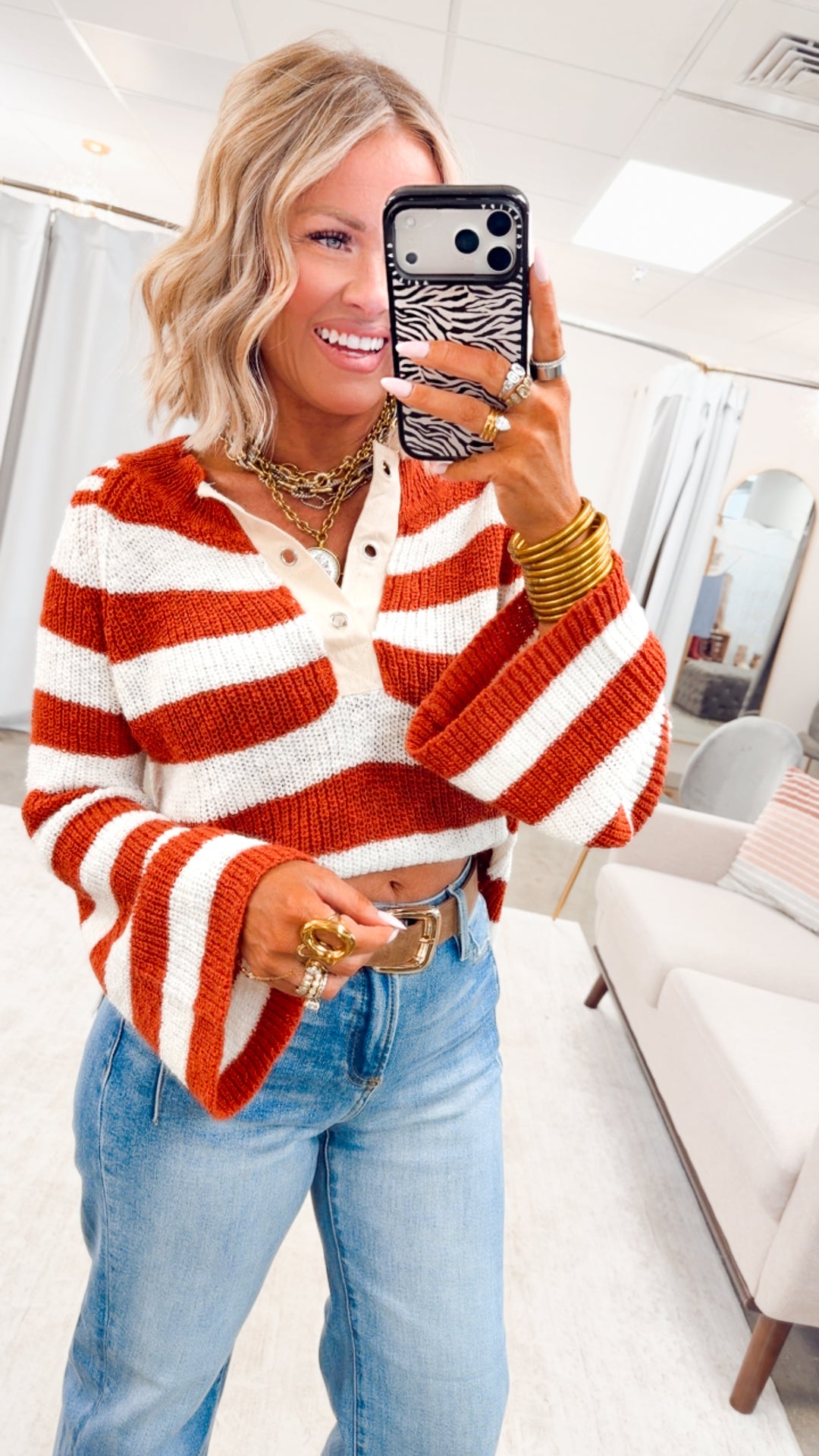 The Rowan Striped Top