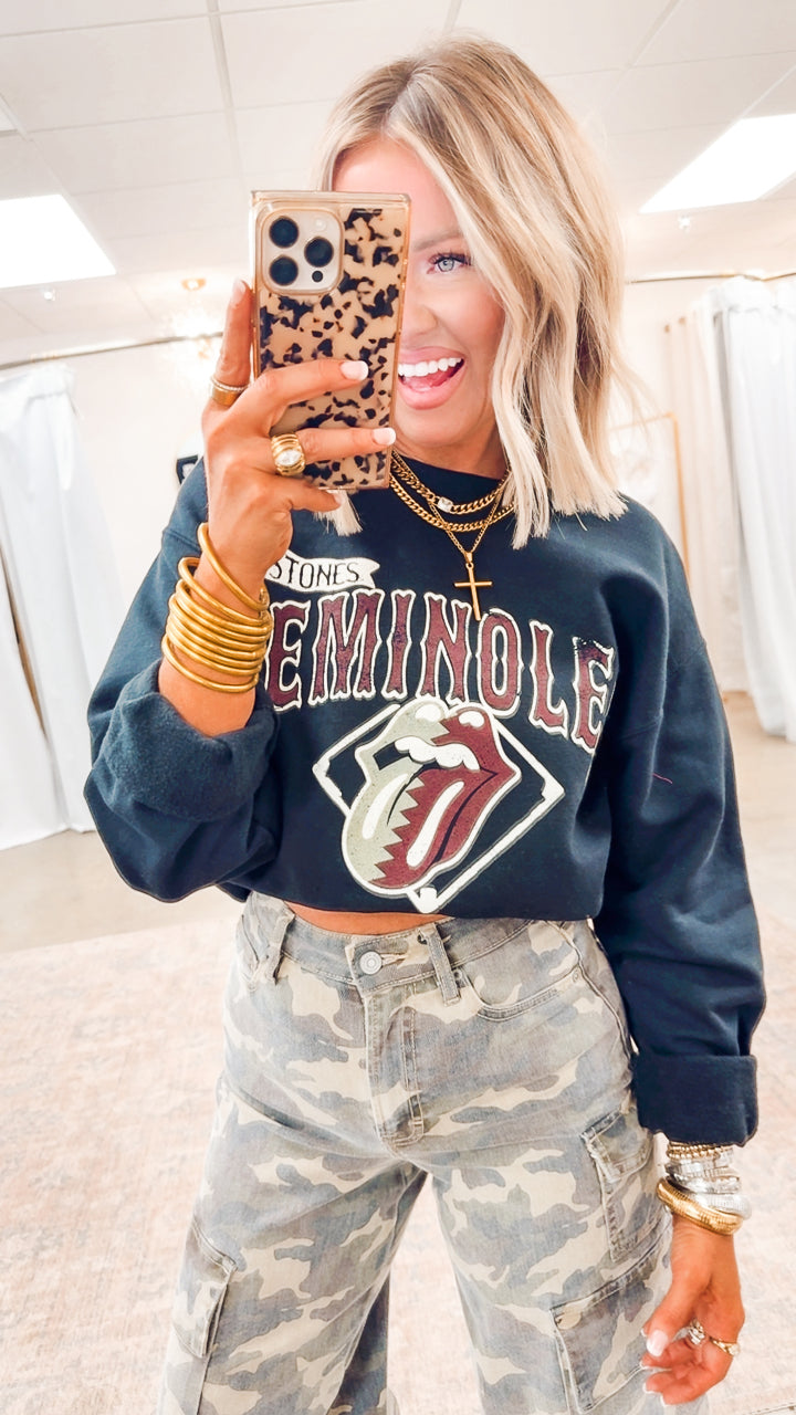 Rolling Stones Seminoles Diamond Sweatshirt