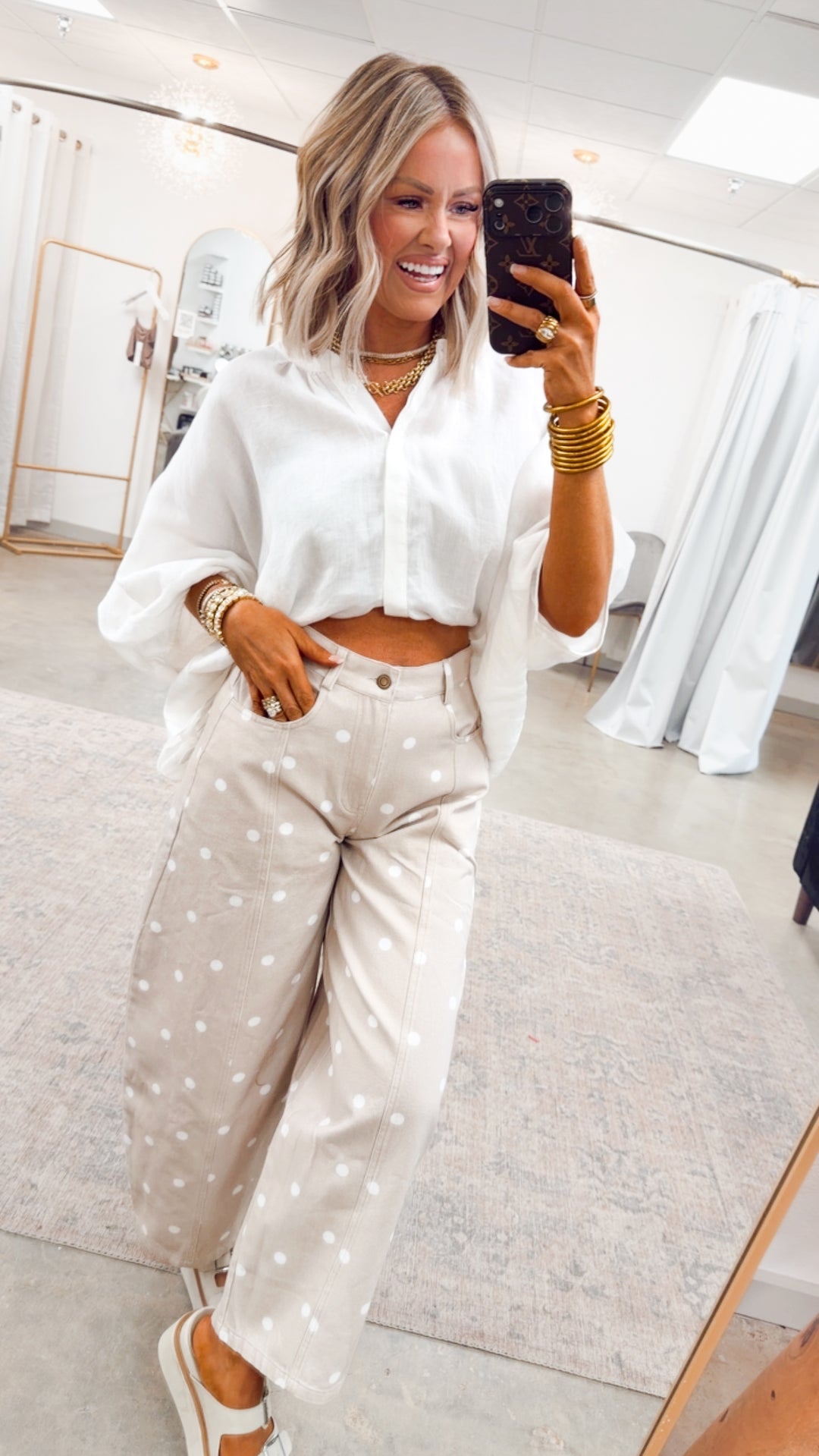 Dottie Darling Barrel Jeans