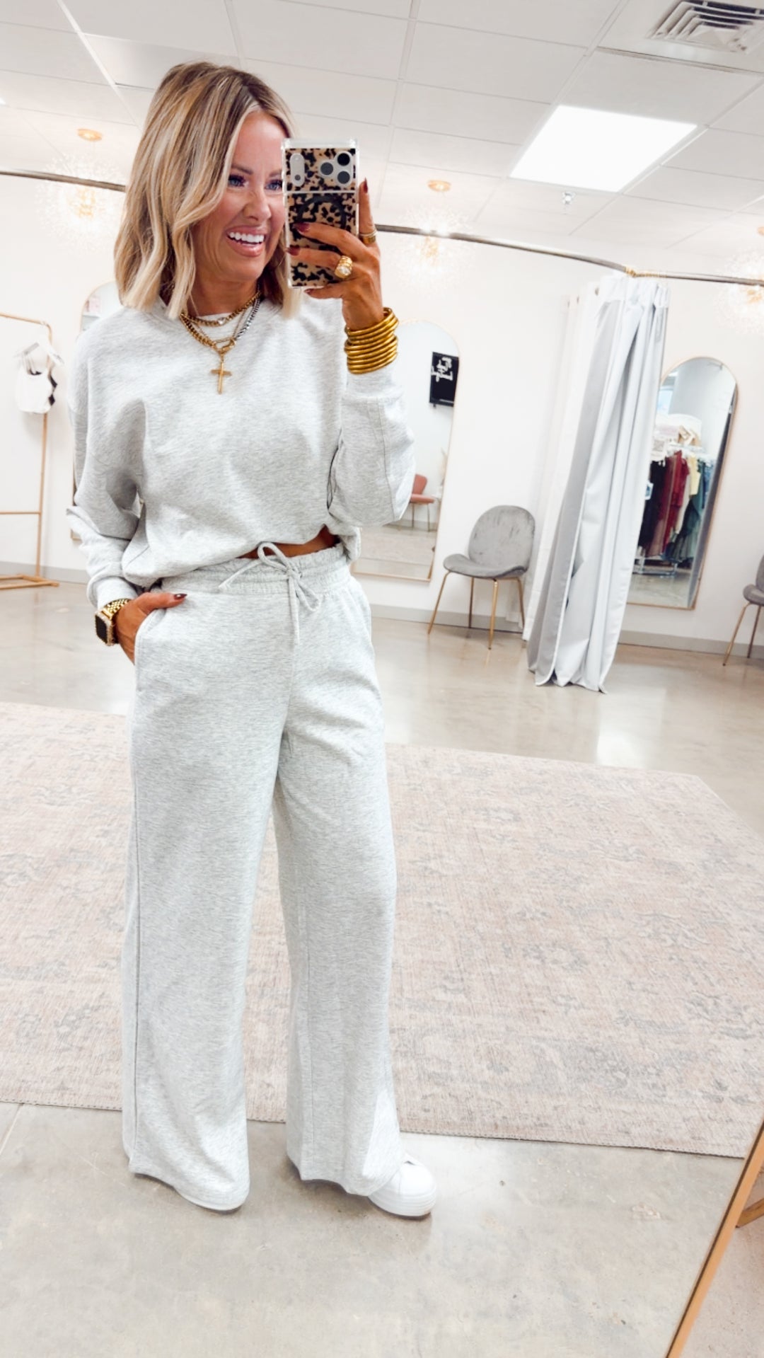 Urban Ease Set-Heather Grey
