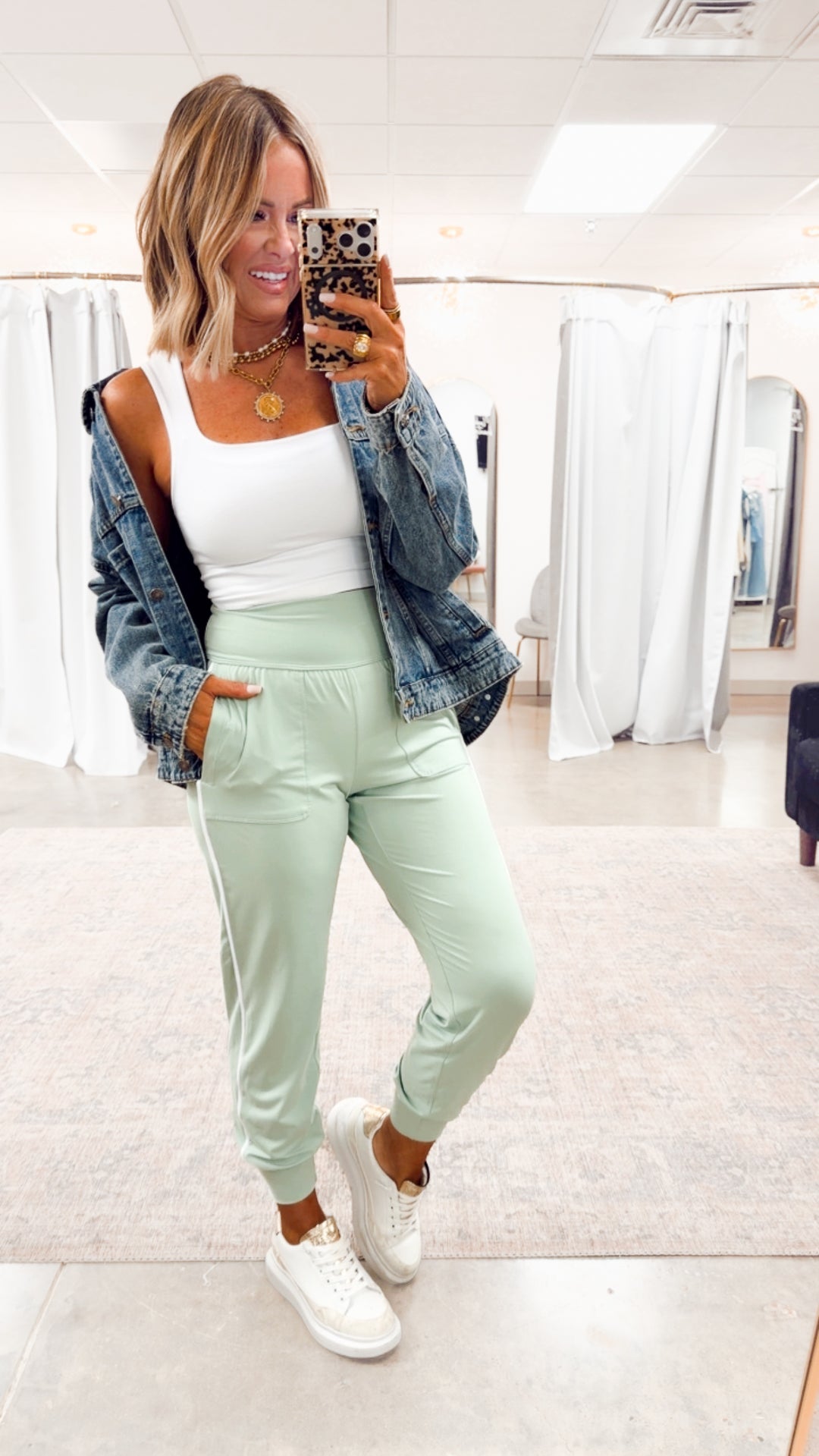 The Butter Flex Joggers-Mint Latte