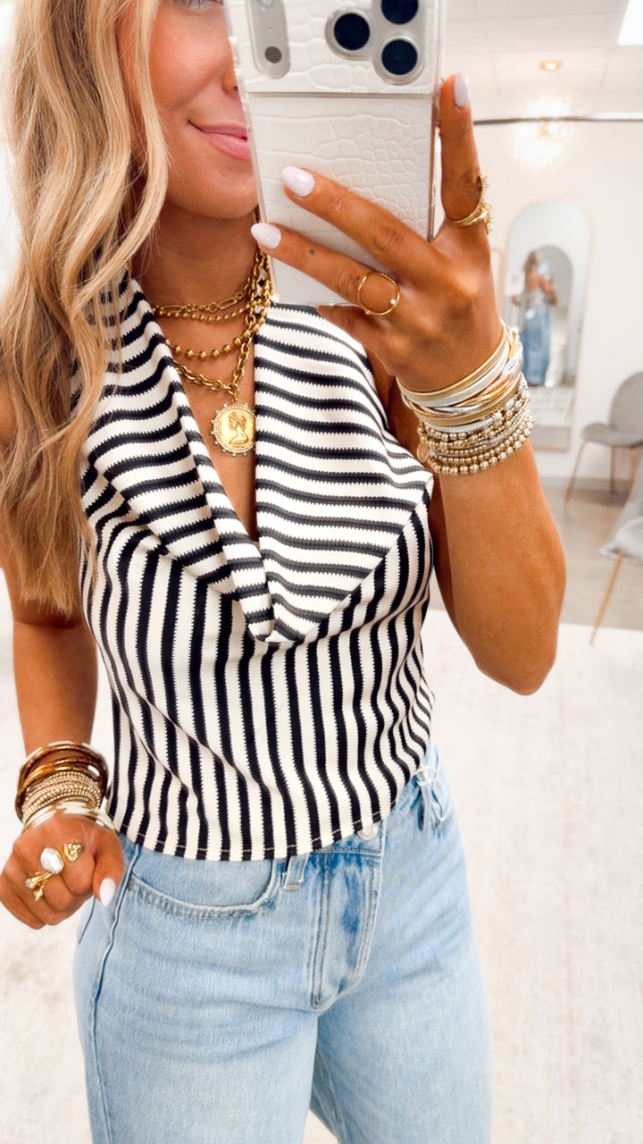 The Bianca Scarf Top