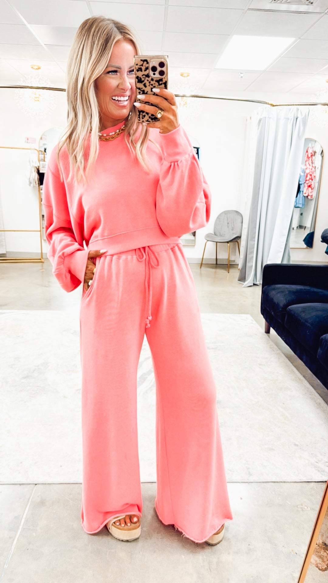 The Hampton Luxe Set-Bubble Pink